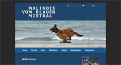 Desktop Screenshot of malinois-mistral.ch