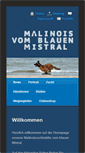 Mobile Screenshot of malinois-mistral.ch